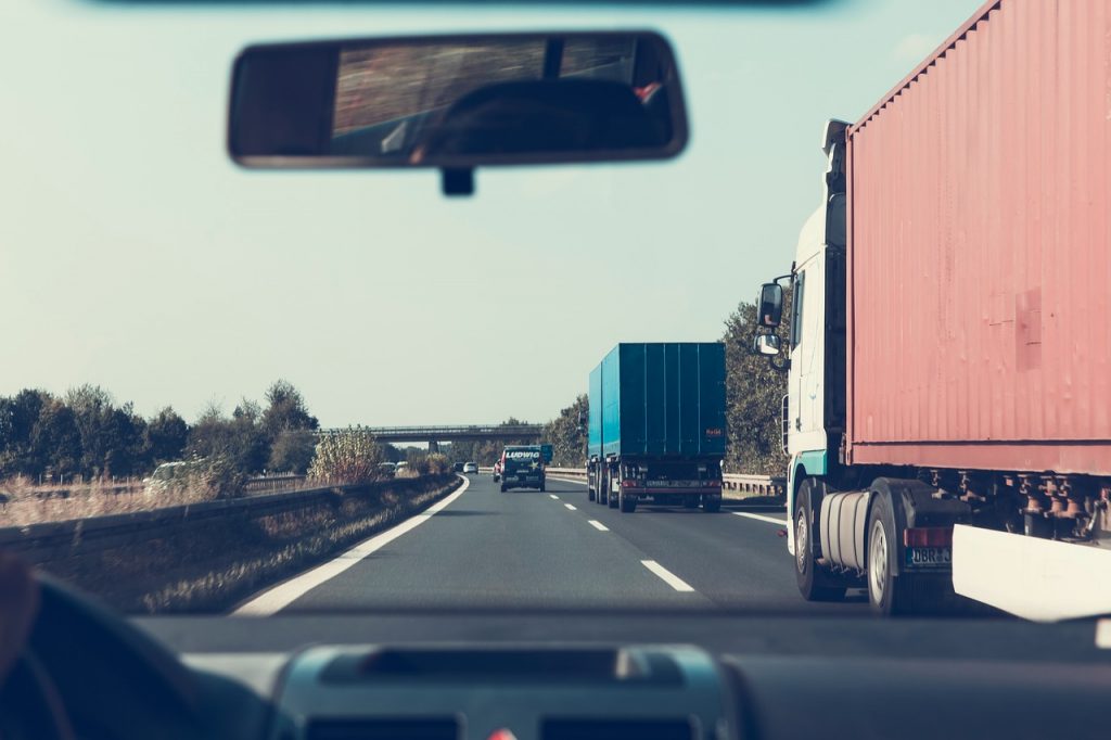 highway windshield